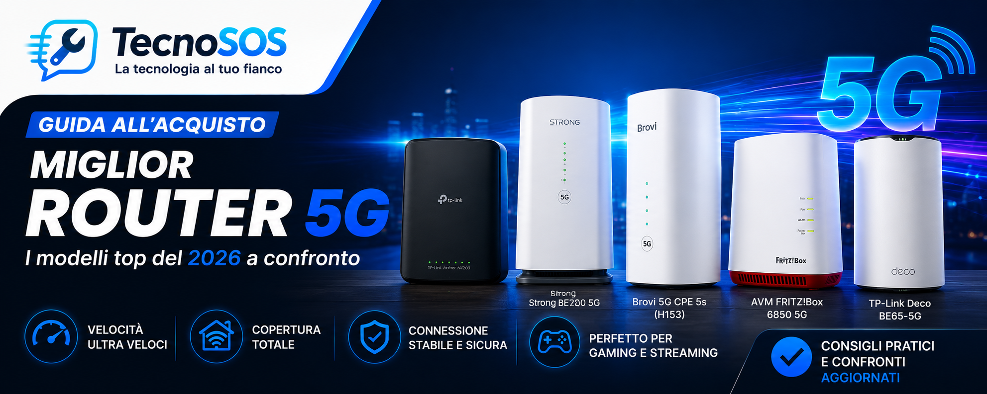Guida all’acquisto per il miglior router 5G