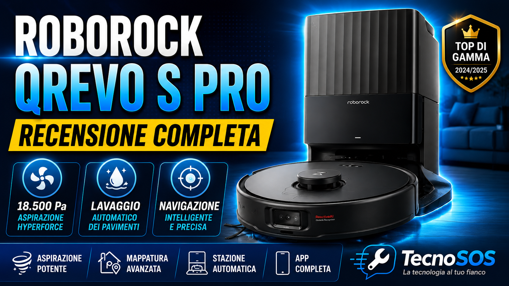 Meno tempo a pulire, più tempo per te: recensione Roborock Qrevo S Pro