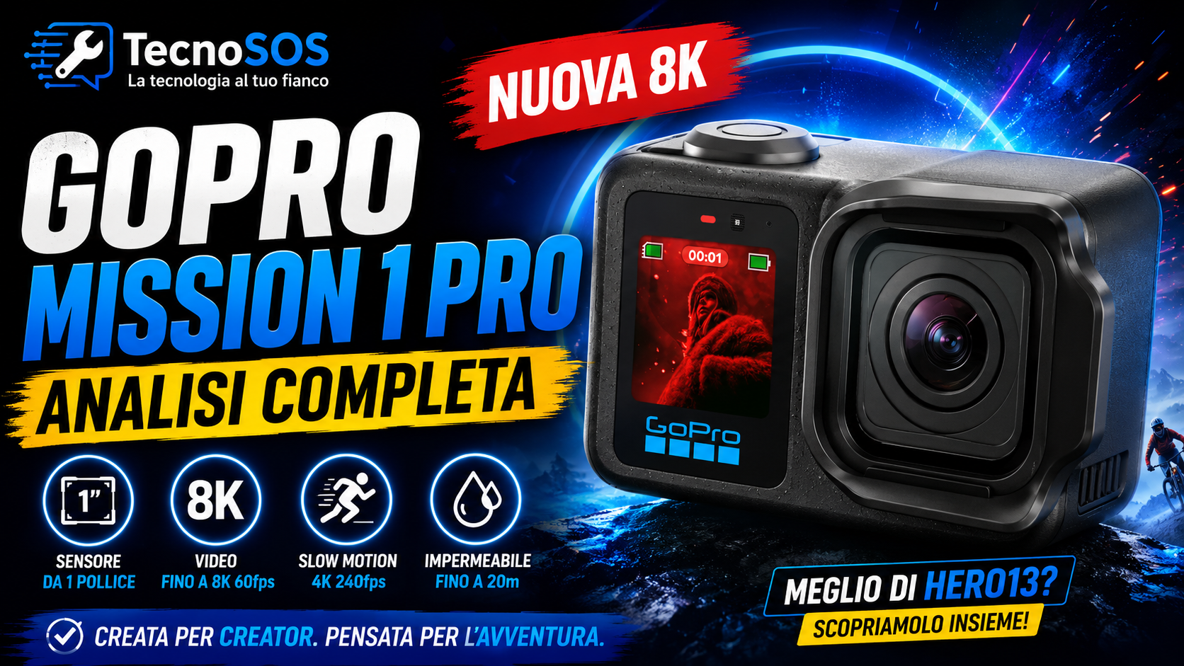 GoPro Mission 1 Pro: Analisi Completa della Nuova Action Cam 8K