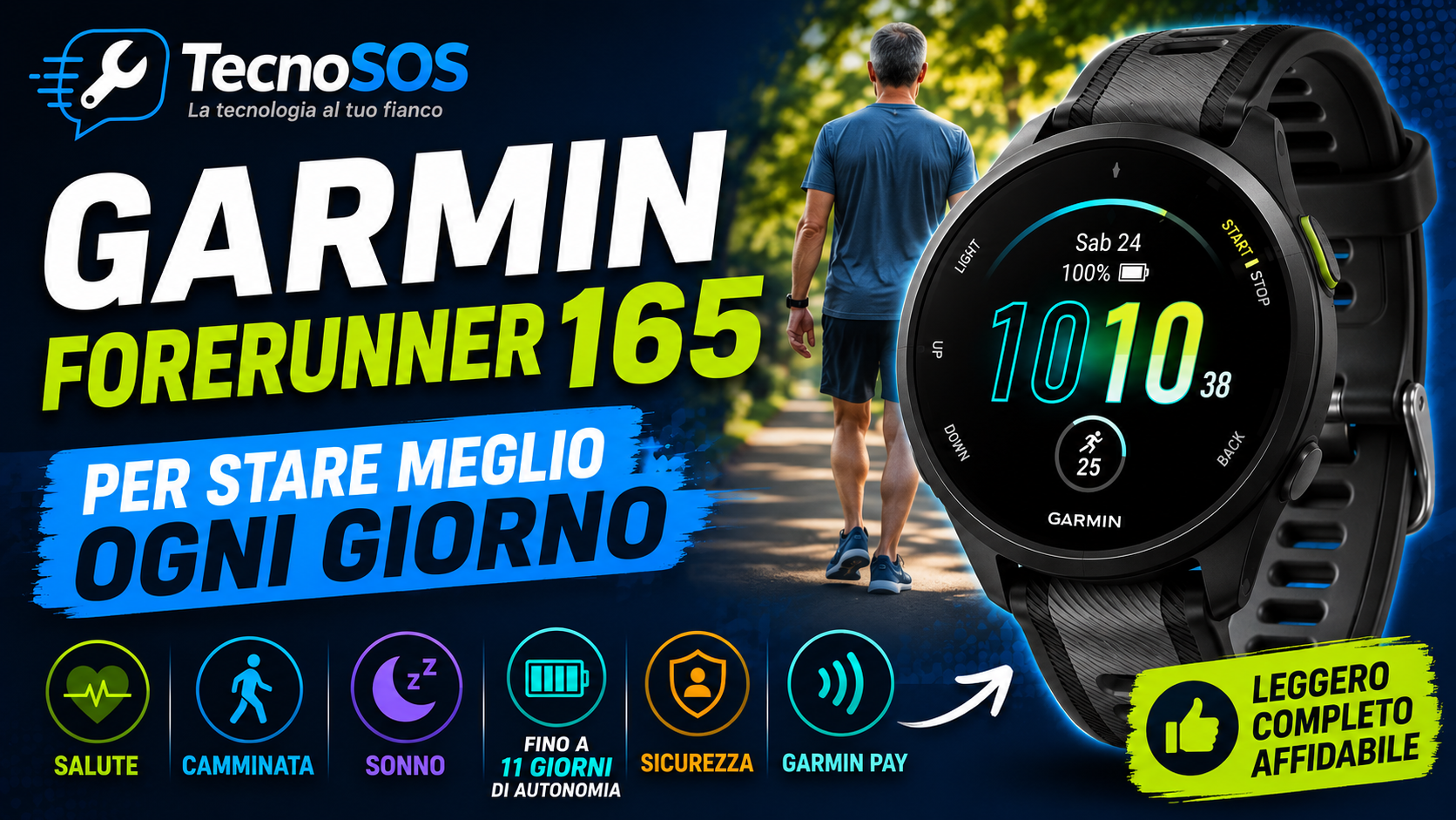 Garmin Forerunner 165 recensione: leggero, completo e perfetto per tenersi in forma