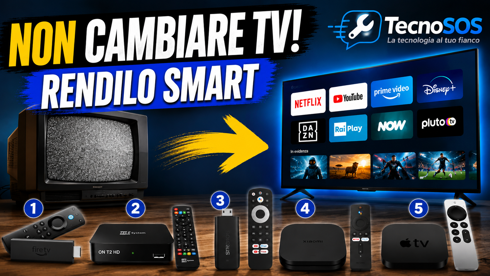 Vecchio televisore? Ecco come trasformarlo in Smart TV