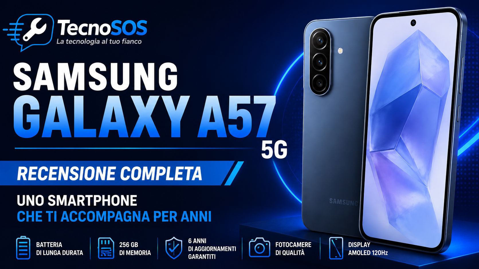 Samsung Galaxy A57 5G: recensione completa. Uno smartphone che ti accompagna per anni