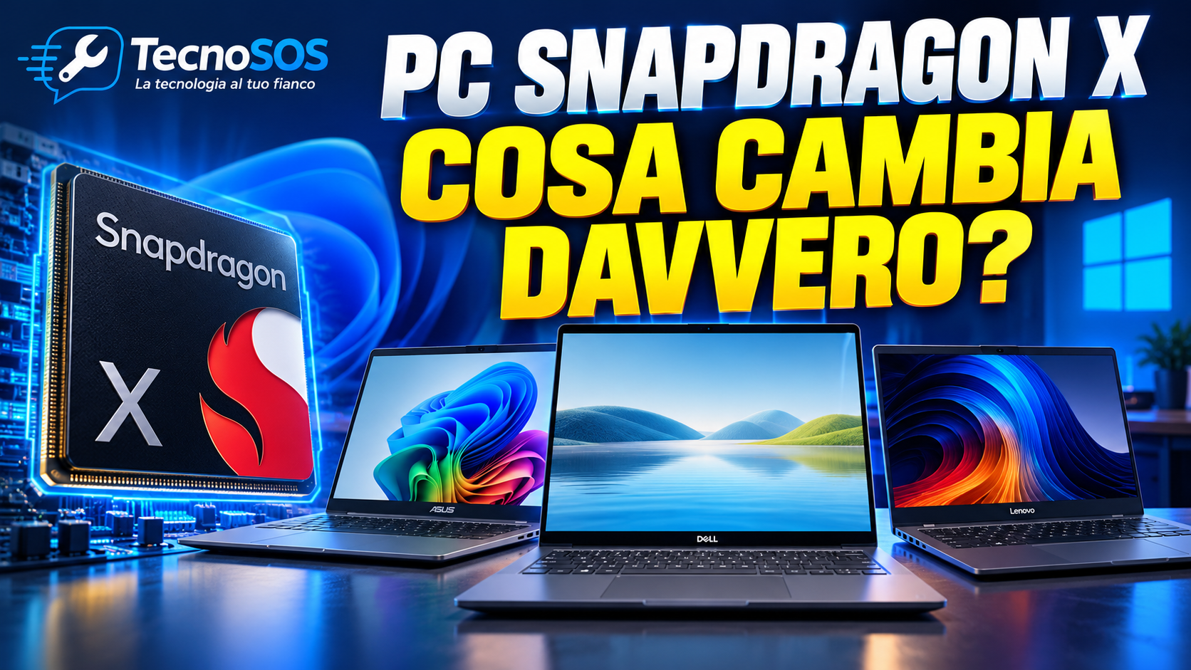PC Snapdragon X: cosa cambia davvero rispetto a Intel e AMD? Vantaggi, autonomia e compatibilità